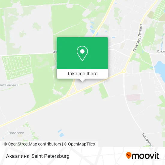 Аквалинк map