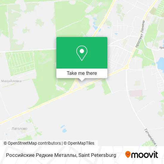 Российские Редкие Металлы map