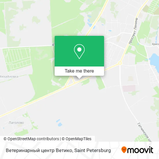 Ветеринарный центр Ветико map