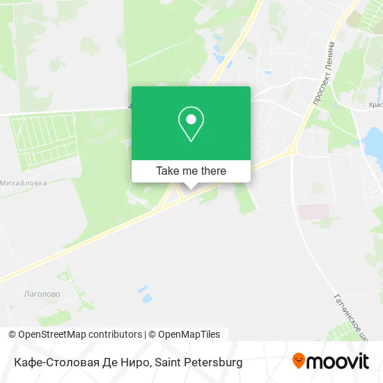 Кафе-Столовая Де Ниро map