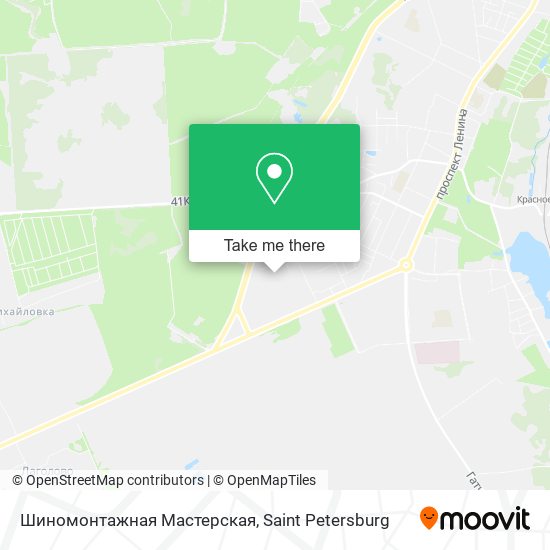 Шиномонтажная Мастерская map