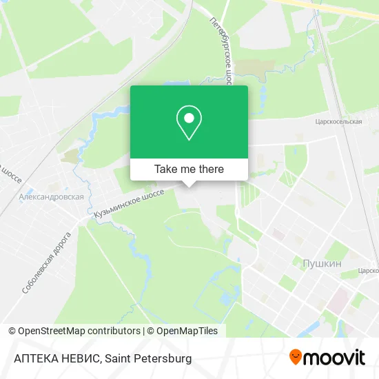 АПТЕКА НЕВИС map