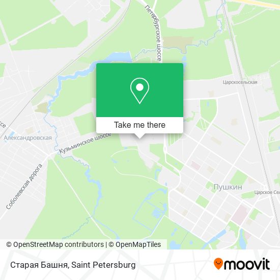 Старая Башня map