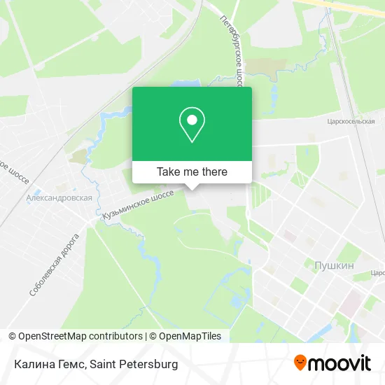 Калина Гемс map