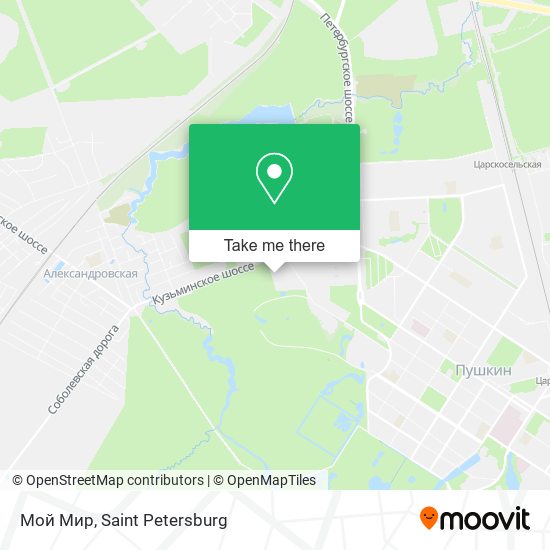 Мой Мир map