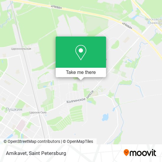 Amikavet map