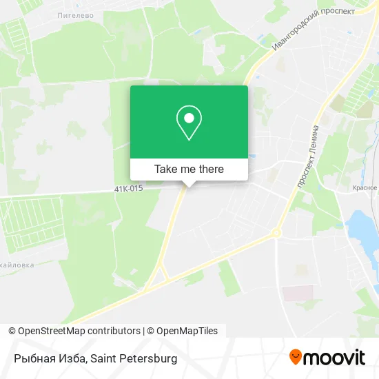 Рыбная Изба map