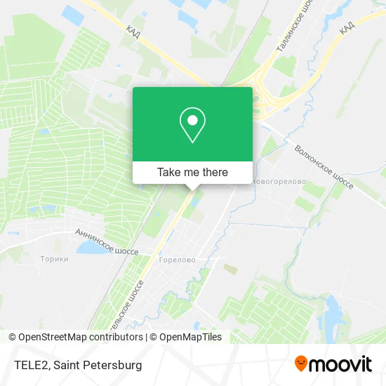 TELE2 map