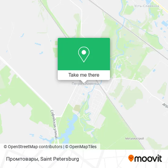 Промтовары map
