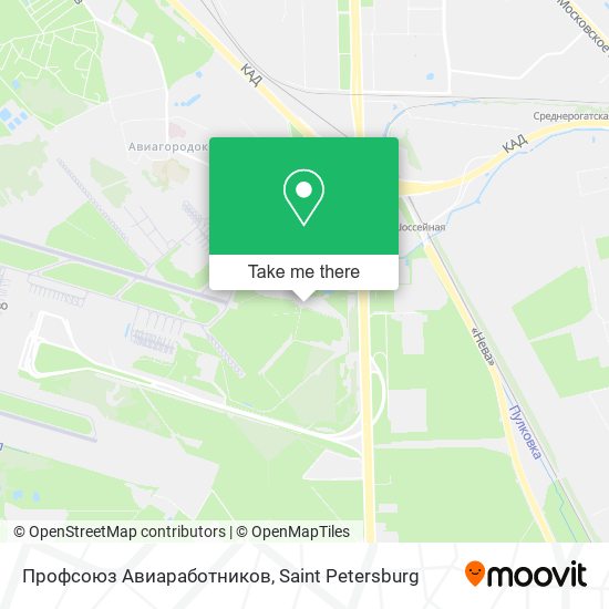 Профсоюз Авиаработников map