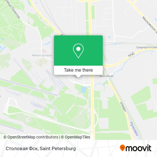 Столовая Фск map