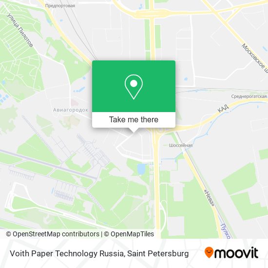 Voith Paper Technology Russia map
