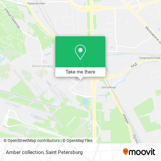 Amber collection map