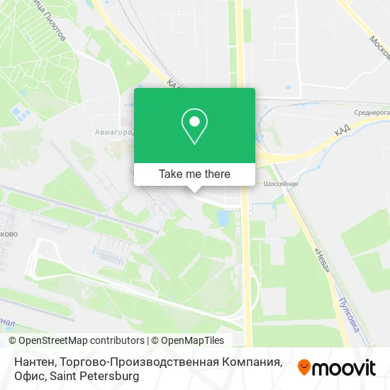 Нантен, Торгово-Производственная Компания, Офис map