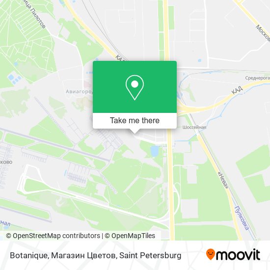 Botanique, Магазин Цветов map