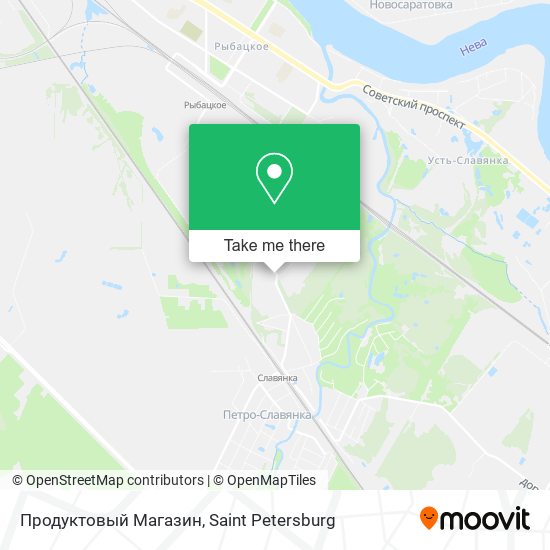 Продуктовый Магазин map