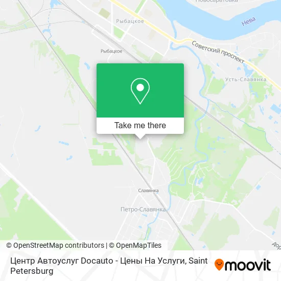 Центр Автоуслуг Docauto - Цены На Услуги map
