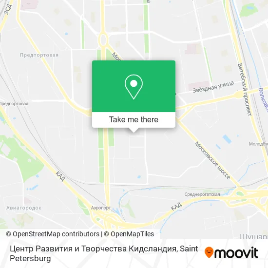 Центр Развития и Творчества Кидсландия map
