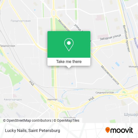 Lucky Nails map