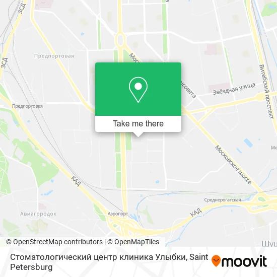 Стоматологический центр клиника Улыбки map