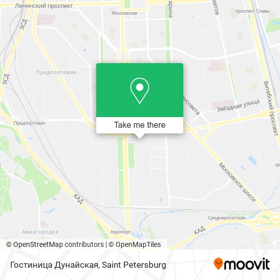 Гостиница Дунайская map