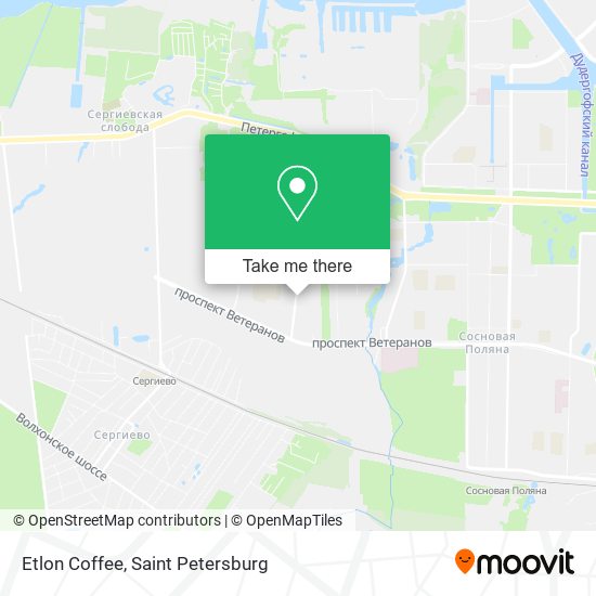 Etlon Coffee map