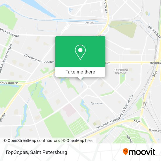 ГорЗдрав map