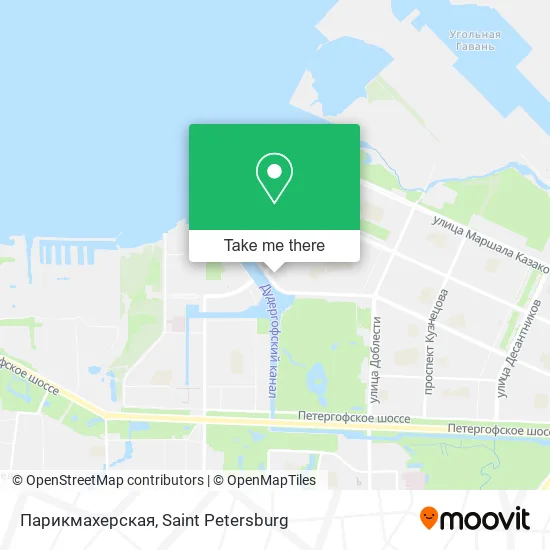 Парикмахерская map