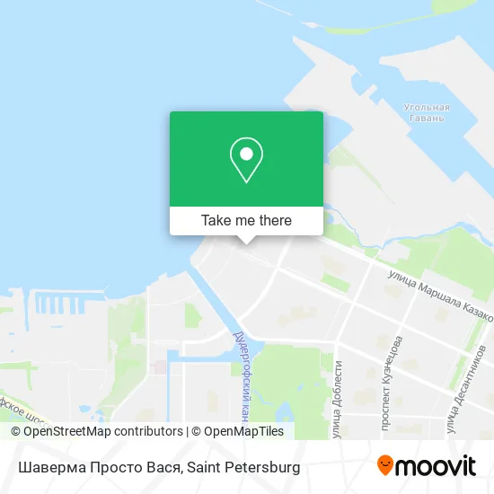 Шаверма Просто Вася map