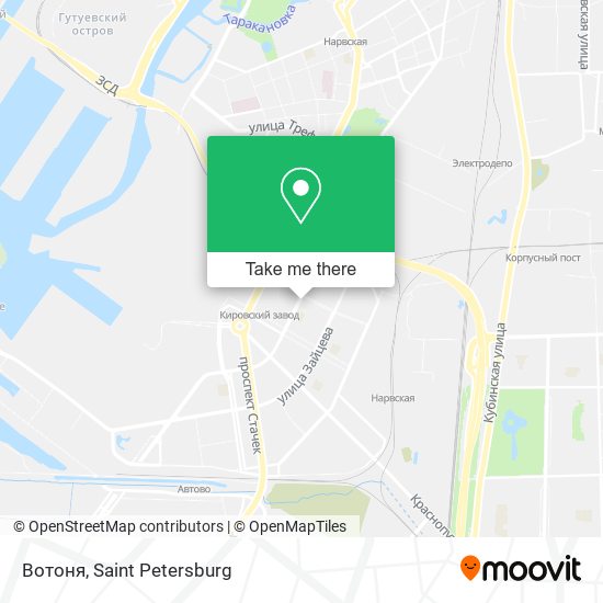 Вотоня map