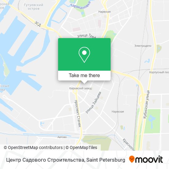 Центр Садового Строительства map