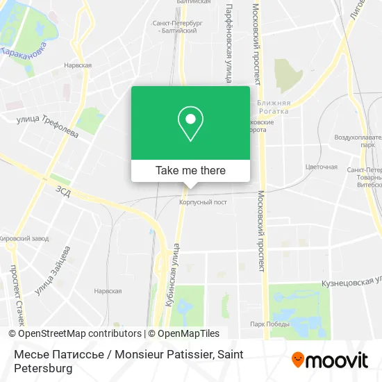 Месье Патиссье / Monsieur Patissier map