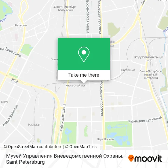 Музей Управления Вневедомственной Охраны map