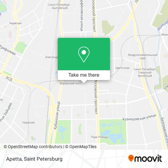 Apetta map
