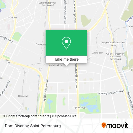 Dom Divanov map