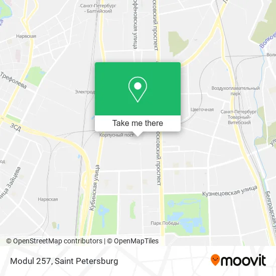 Modul 257 map