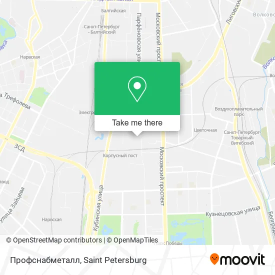 Профснабметалл map