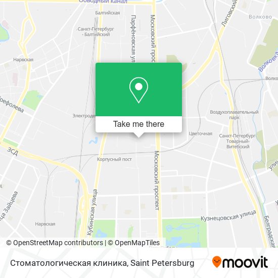Стоматологическая клиника map