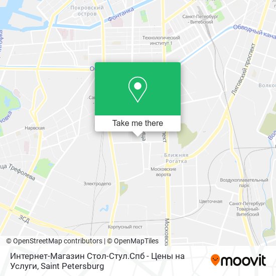 Интернет-Магазин Стол-Стул.Спб - Цены на Услуги map