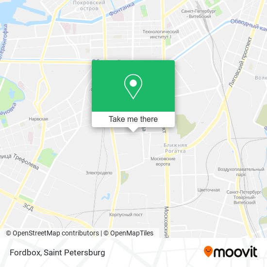 Fordbox map