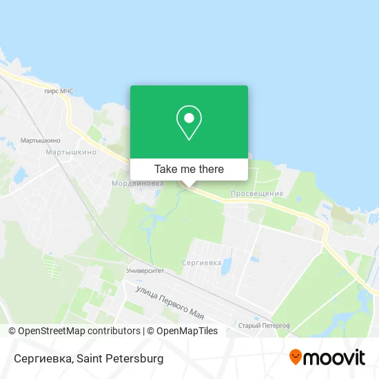 Сергиевка map