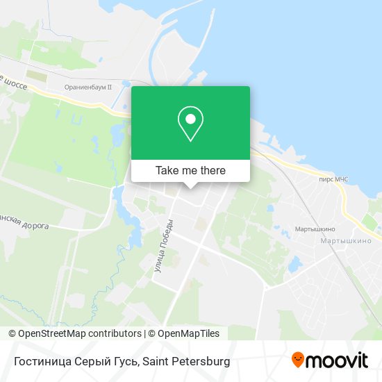 Гостиница Серый Гусь map