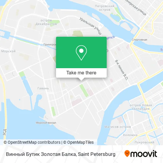 Винный Бутик Золотая Балка map