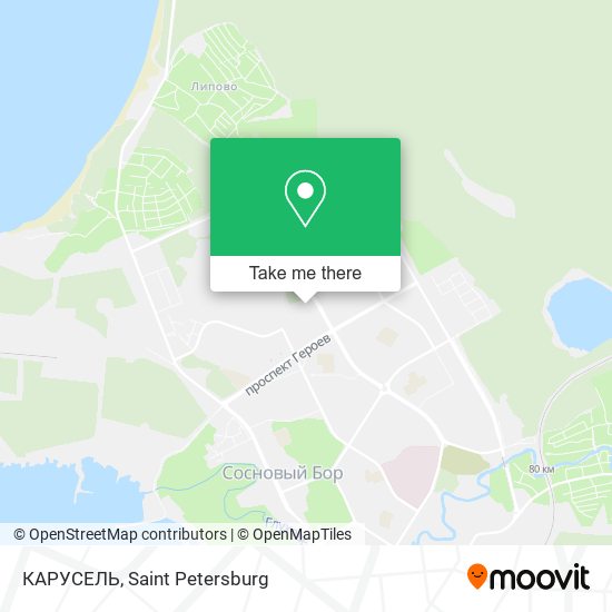 КАРУСЕЛЬ map