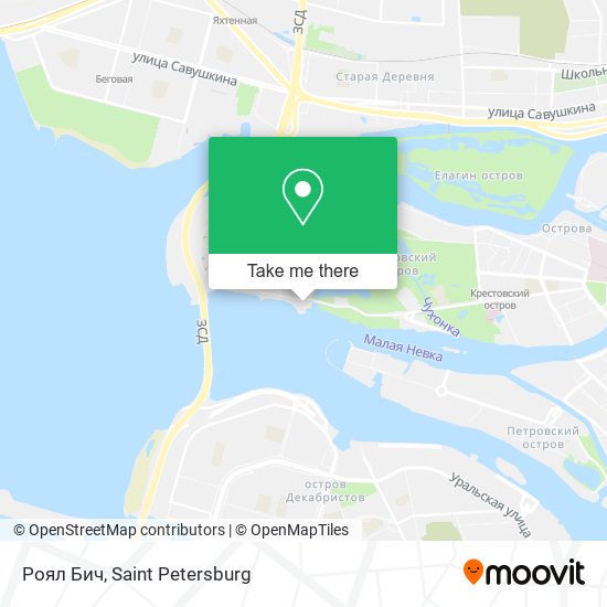 Роял Бич map