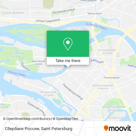 Сбербанк России map