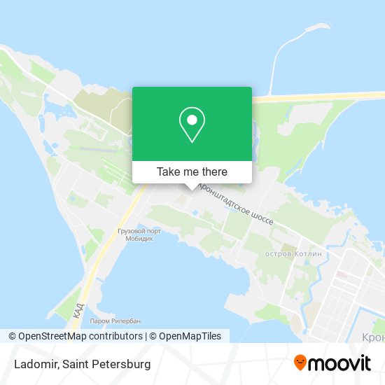 Ladomir map