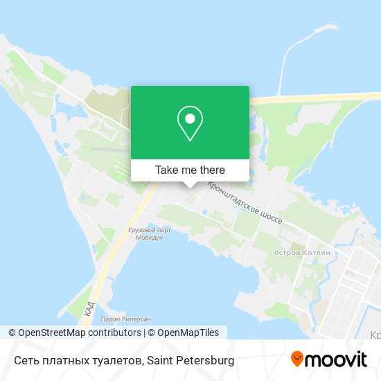 Сеть платных туалетов map