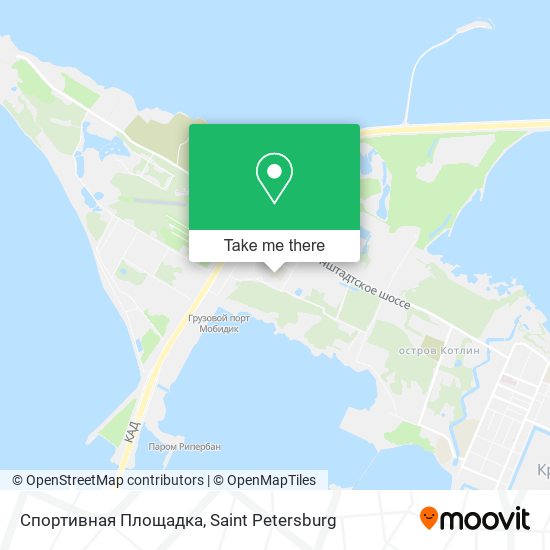 Спортивная Площадка map