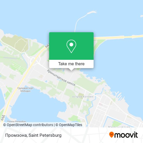 Промзона map